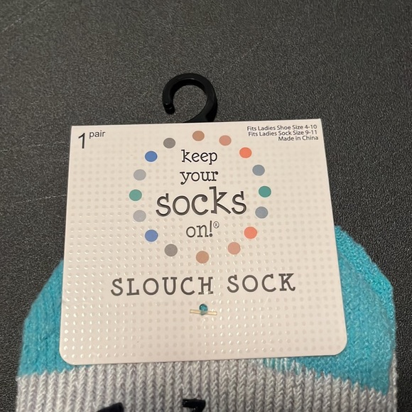 “I hate mornings” slouch sock - Picture 3 of 3